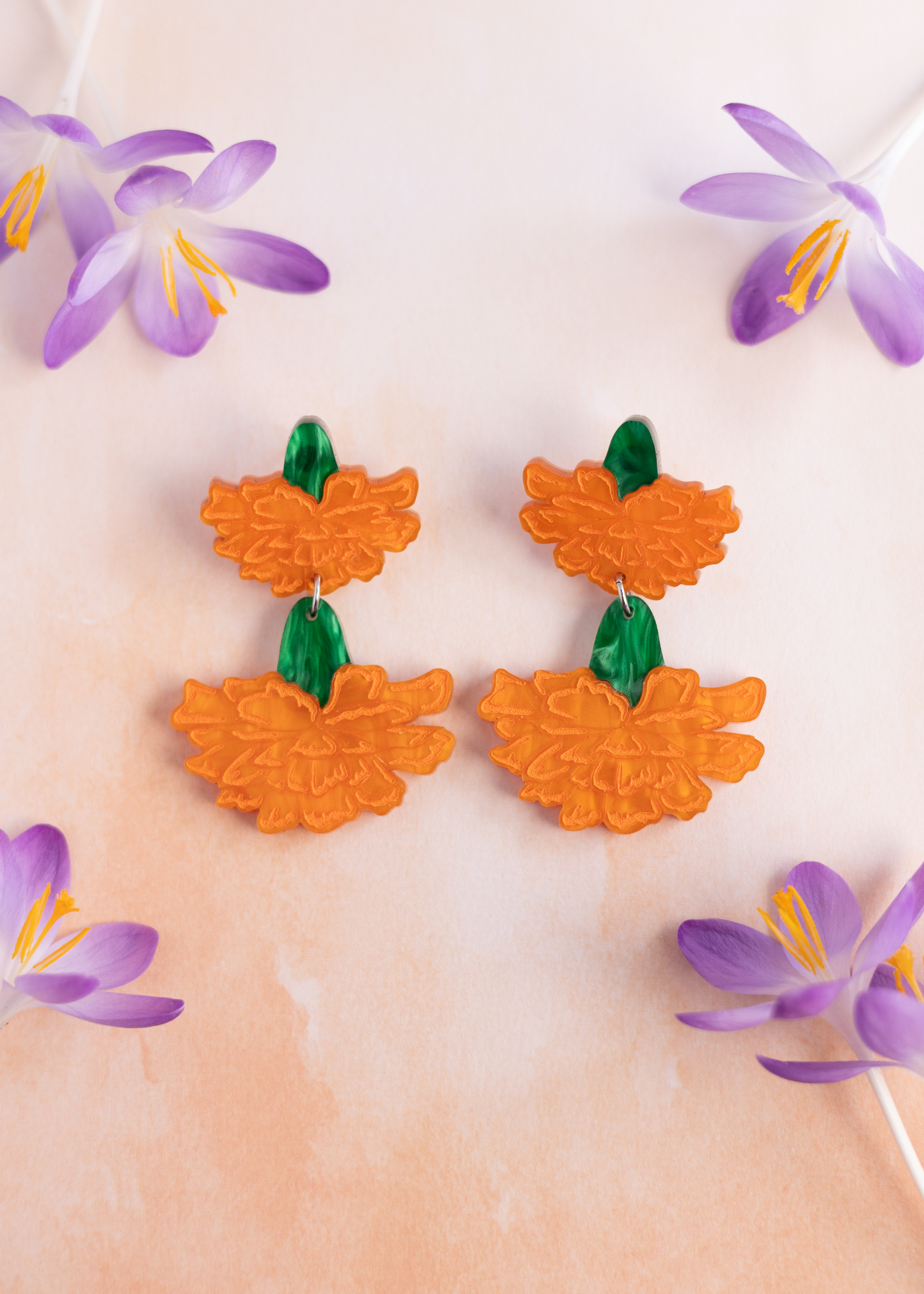 Double Marigold Flowers