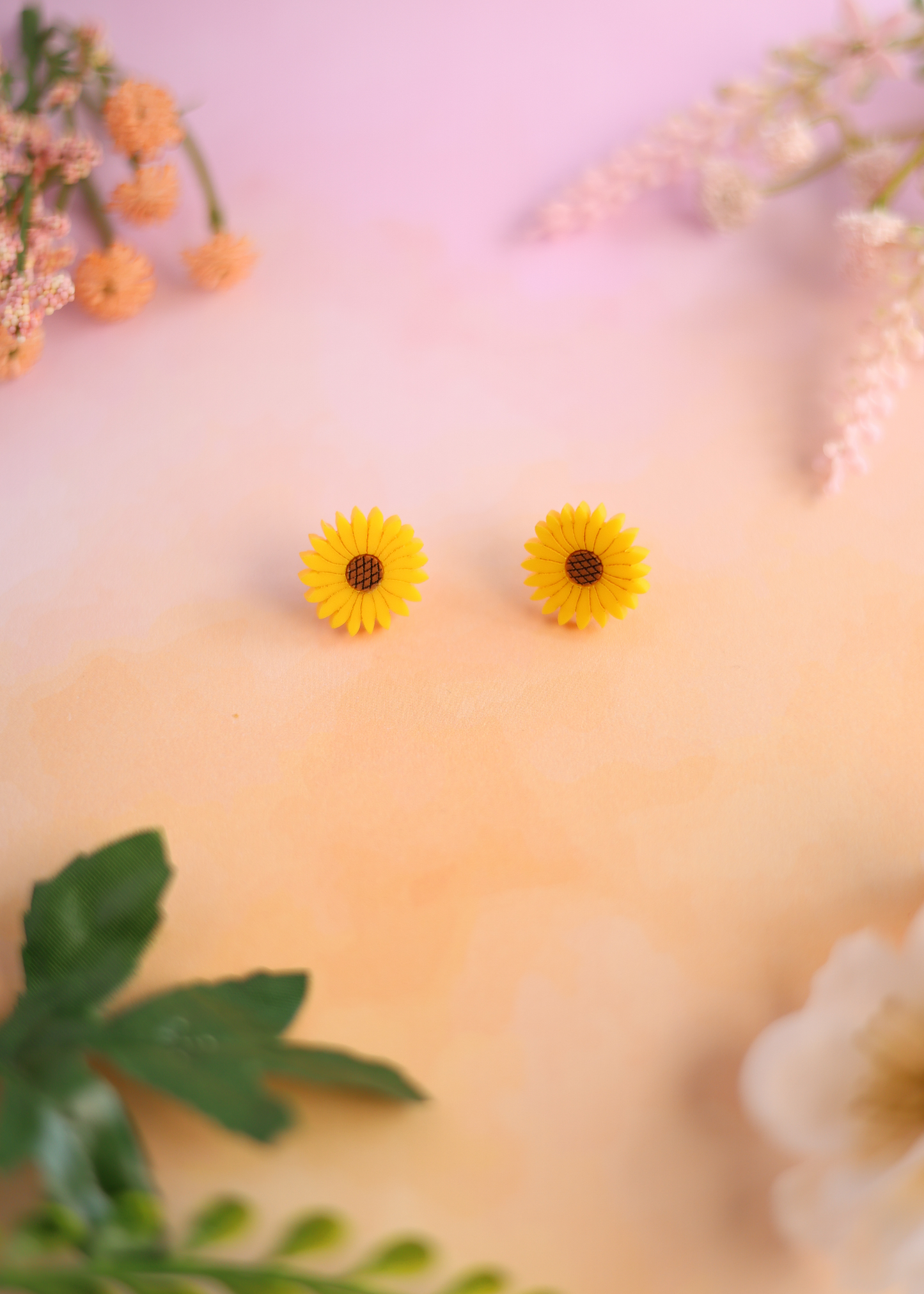 Sunflower Studs