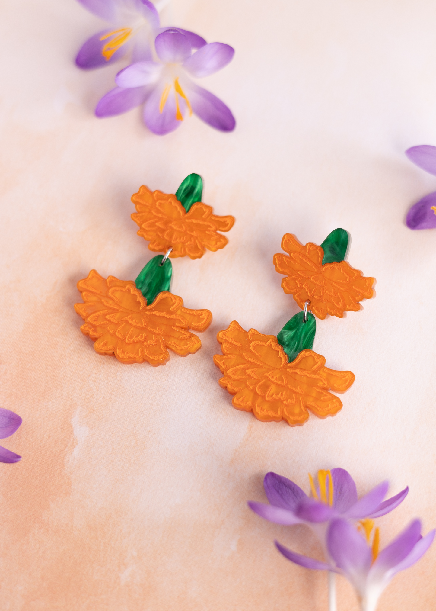 Double Marigold Flowers