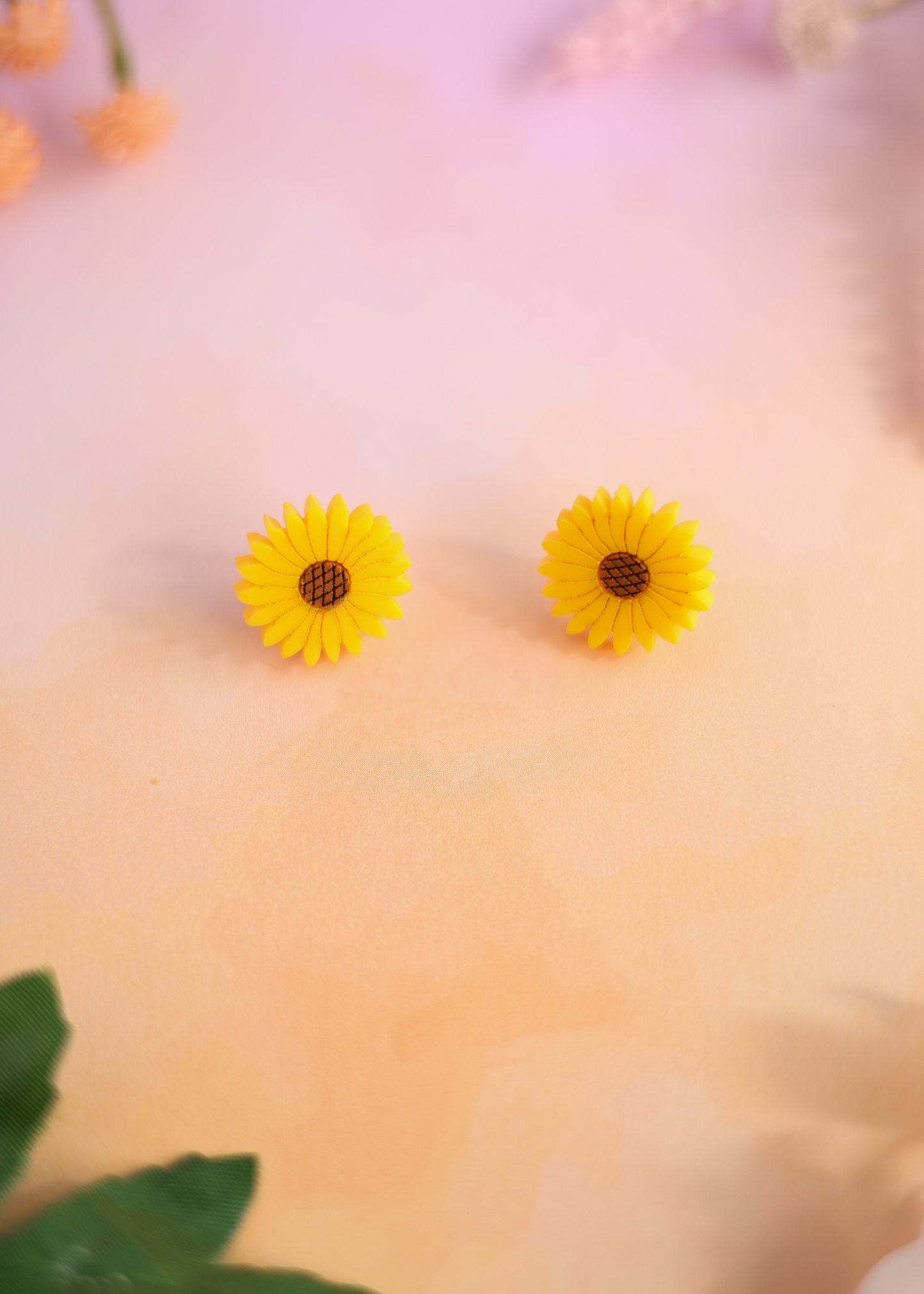 Sunflower Studs